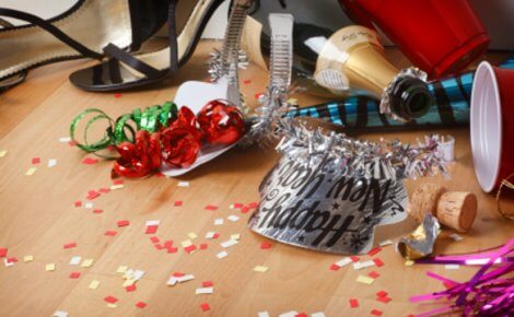 Cleaning up after Christmas