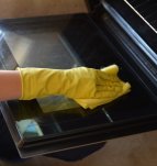 Oven cleaning